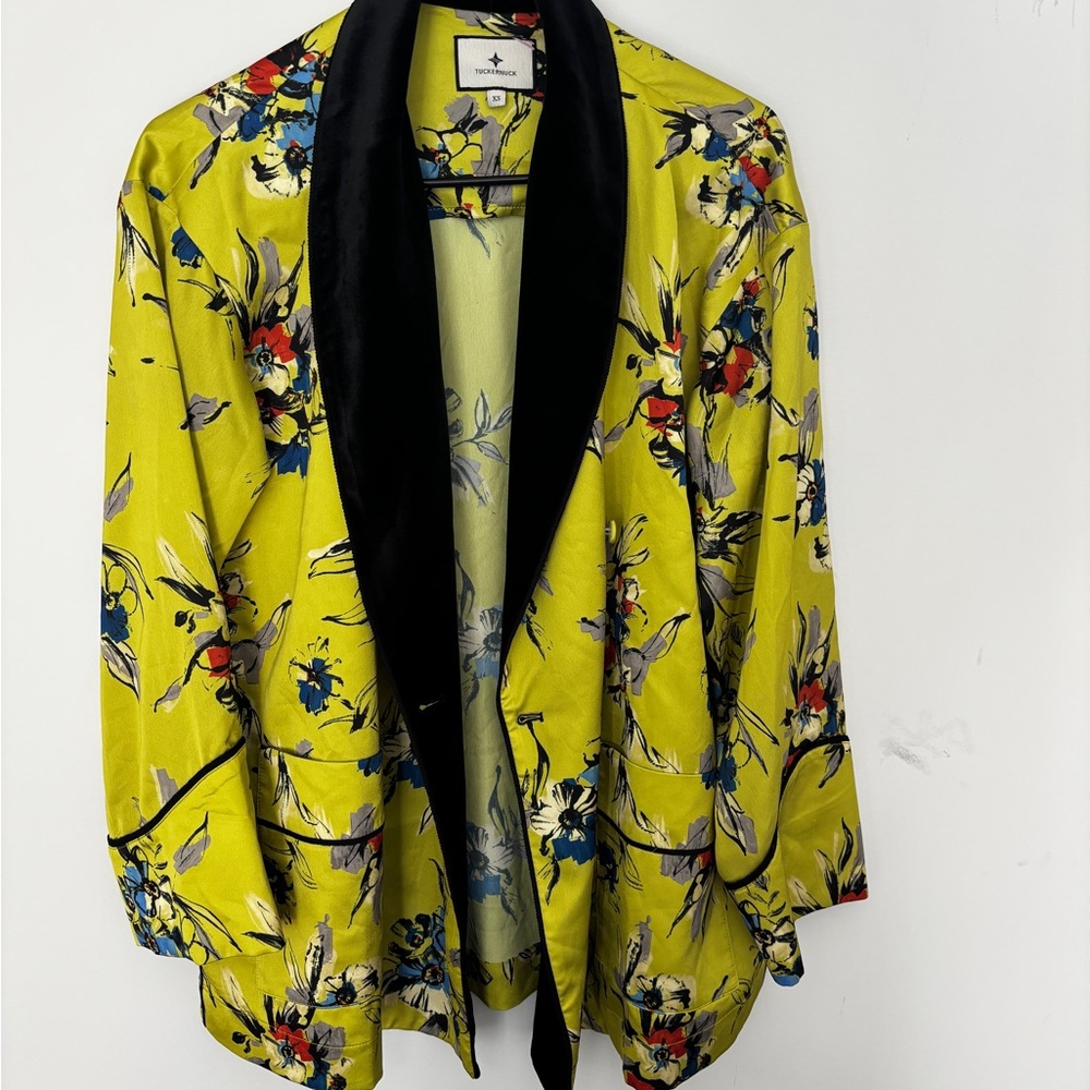Tuckernuck Pear Liqueur Smoking Jacket